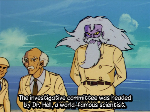 laser-z-beam:Boy, I sure hope that Dr. Hell guy isn’t actually a villain.