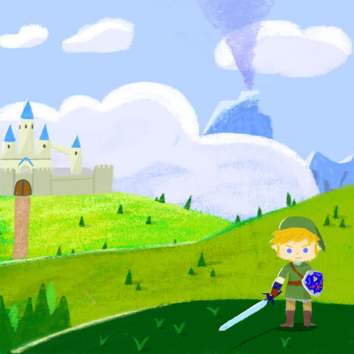 The Legend of ZeldaArt by Keke Taria || Twitch