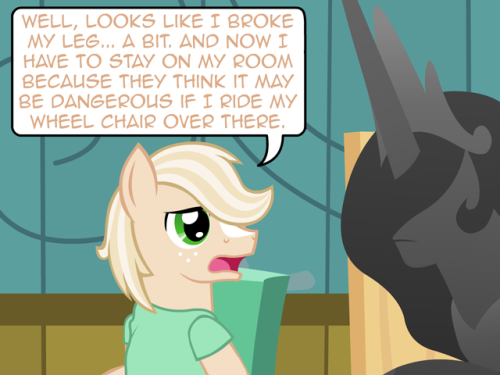 nopony-ask-mclovin:  There are 3 crowbars over there…. do you know what that means?  Oh dear oO;;