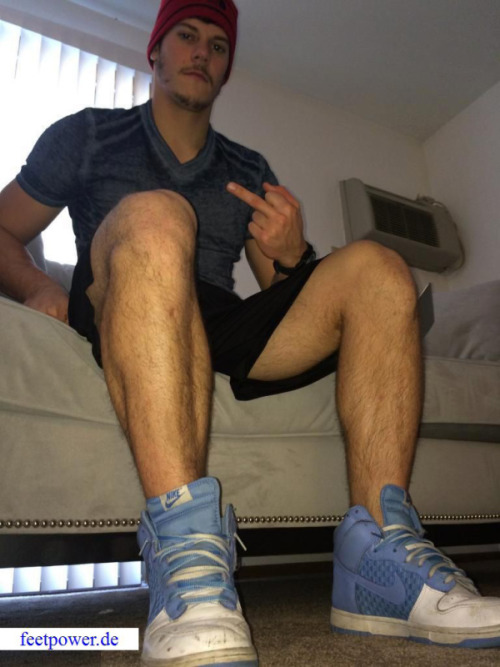 spanishfagworshipstraight:  Lick them clean fucking queer or I’ll crash your sick face