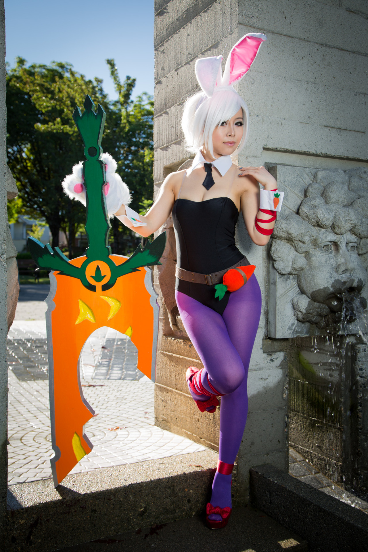 miyuki-cosplay:  Battle Bunny Riven cosplay by Miyuki Cosplay Photography by Wilson