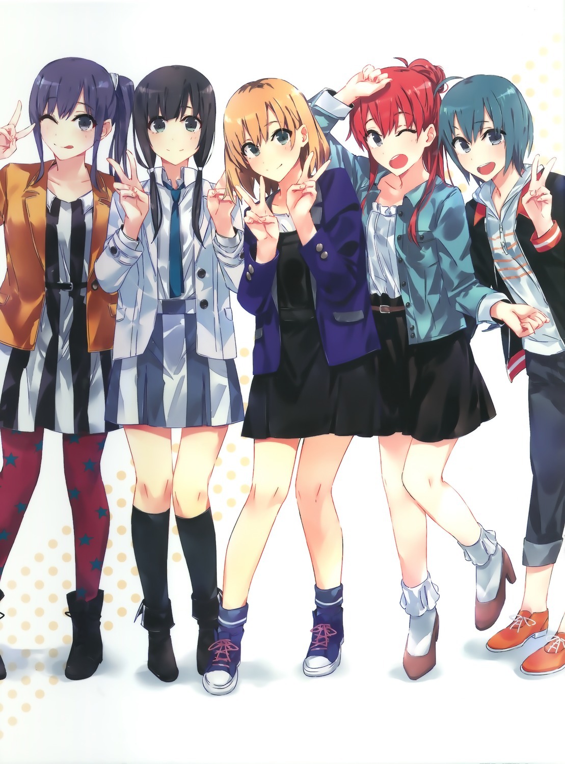 ponkan 8 shirobako imai midori miyamori aoi sakaki shizuka toudou misa yasuhara ema