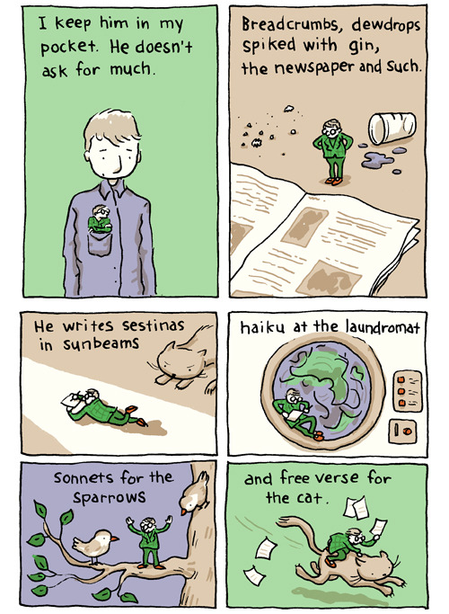  by Grant Snider | incidentalcomics: Poet in My Pocket 