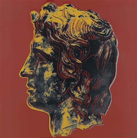 blastedheath:  Andy Warhol (American, 1928-1987), Alexander the Great, 1982. Color