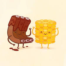 Which Food Pair Is Your Sign? (art by Philip Tseng)