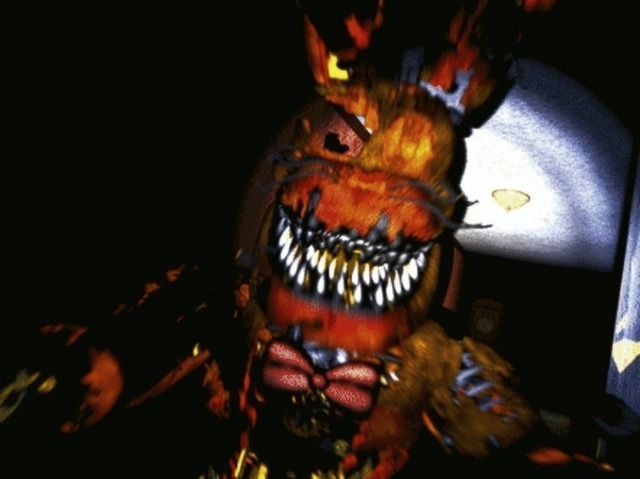 NIGHTMARE TOY CHICA IN FNAF 4 