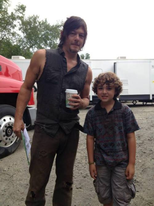 normanreedusitalia: TWD kids :)))