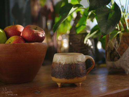 Maybe my personal favorite of the woodborer mugs I’ve made so far. These two are in the Etsy s