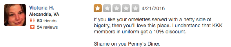 pvpihenny:  micdotcom:  Connecticut diner under fire for alleged racist Harriet Tubman