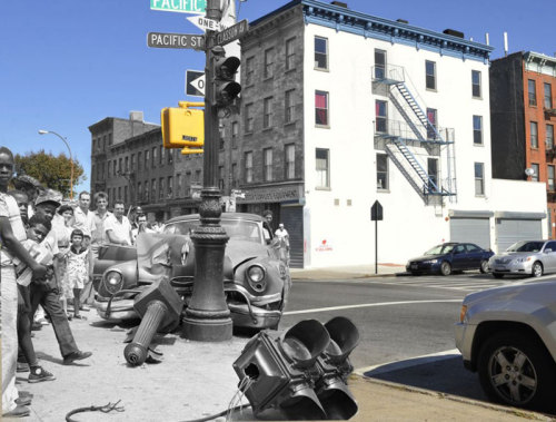 Photographer and historian Marc Hermann has done a beautiful job pulling historic crime scene photos