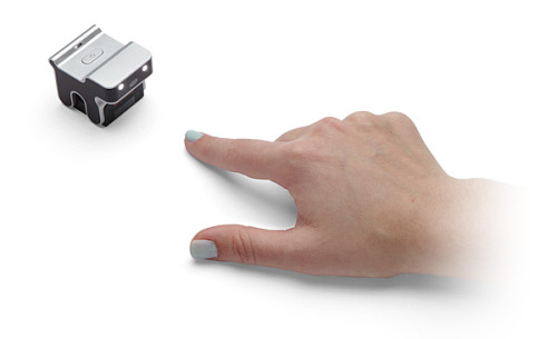 wickedclothes:  evoMouse / Virtual Mouse Turn any flat surface into a touchpad with this virtual mouse. Ideal for left-handed and right-handed users. Plugs into your computer via USB. Sold on ThinkGeek.