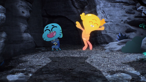 jordancarr1995:  I like that scene when Gumball and Penny and laughing scene on The Romantic