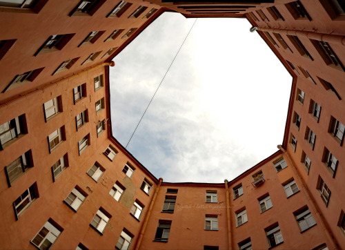 Well courtyards of Saint-Petersburg