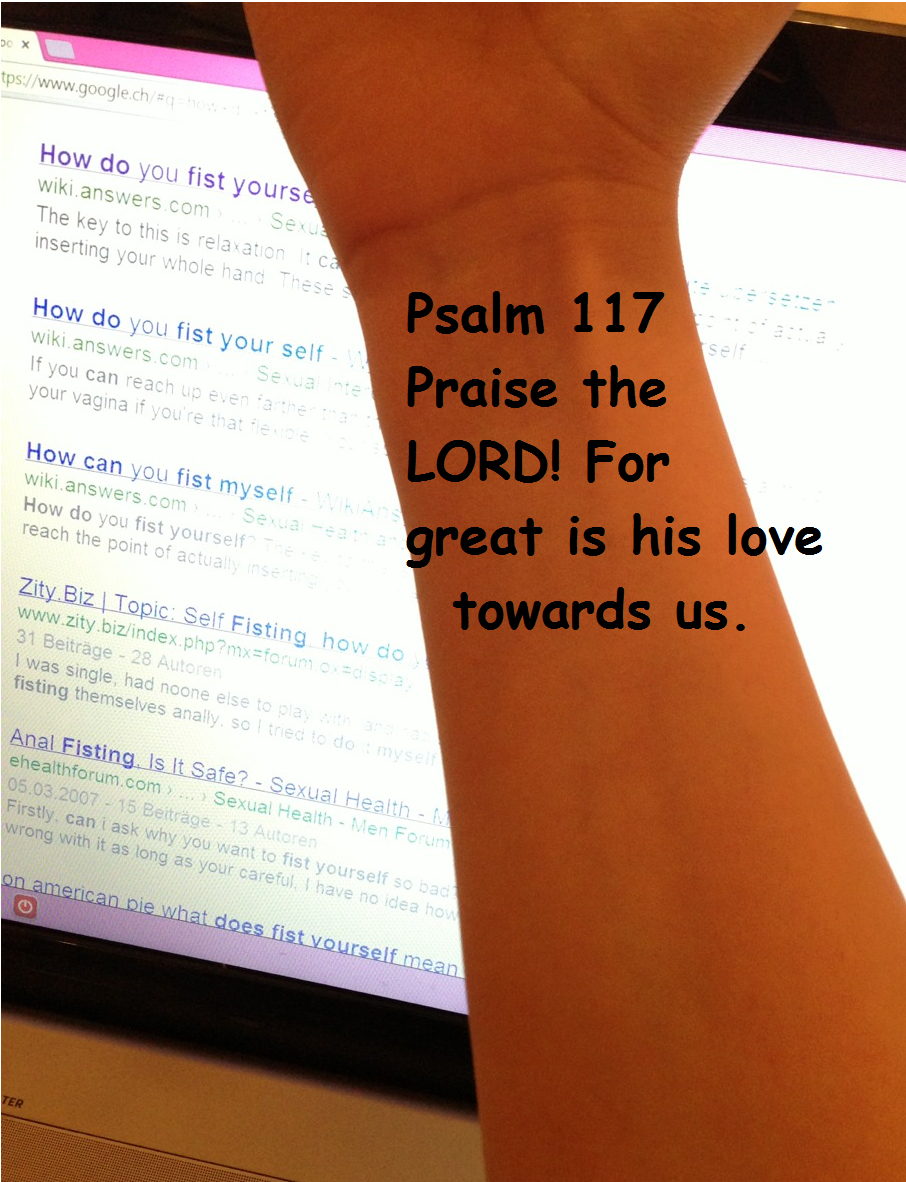 shejla21:  Just got my new tattoo today. Those words on my skin show my love and