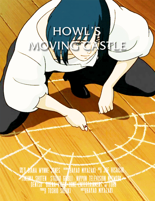 rukiaskuchiki:Howl’s Moving Castle ハウルの動く城 (2004) Dir. Hayao Miyazaki