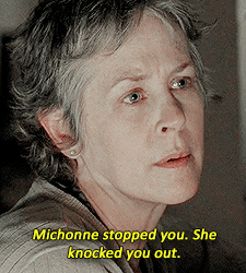 Ricksgrimey:rick And Michonne Defending Each Other. (◡﹏◡✿) 