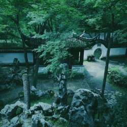 changan-moon: Chinese garden by 张大水.