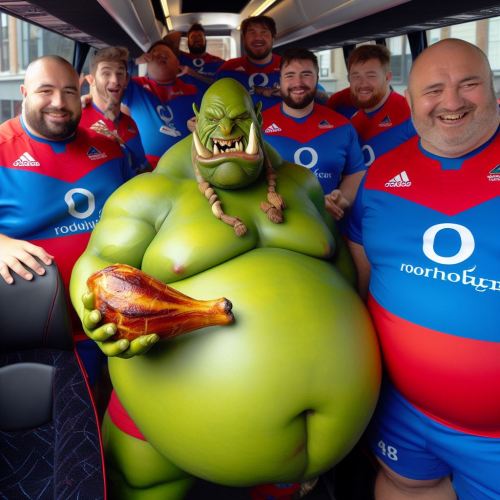 Its Orctober, Here Are Some Orcs. They Seem To Always Be Eating So Maybe Dont Dress Up In Food Costumes