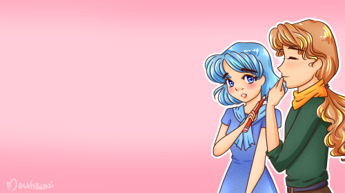 mochibuni:SenShi Couples Wallpapers1920x1080 for all your wallpapery needs! Considering making phone