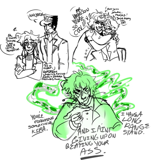 maidsonas:  obsessed with part 4 kakyoin as a concept, araki you missed out here