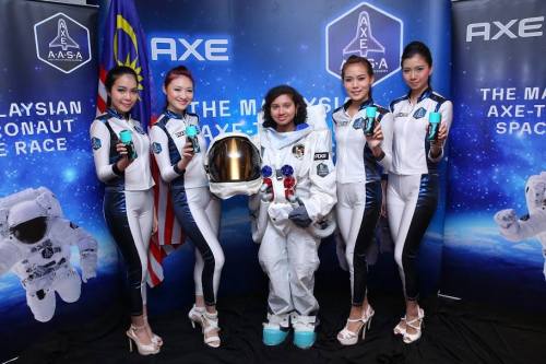 imabrickshithouse:  leppureblogs:  howtonotsuckatgamedesign:  scienceyoucanlove:  And the Winner is (for the AXE Apollo space race contest by AXE- Malaysia) ROSE! Thanks for all the votes, as much as I DESPISE AXE and their method of advertising, I am