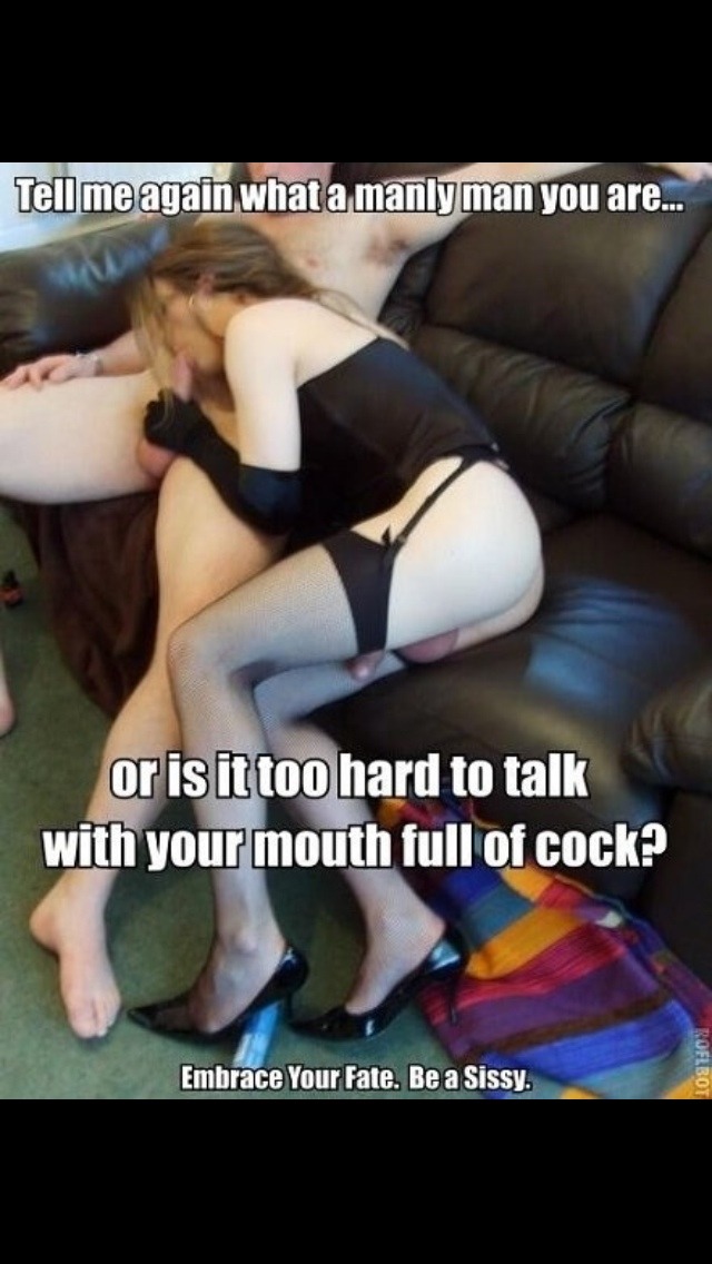 lovesissysluttammy:  I’m not a man daddy I’m a sissy slut that loves to have