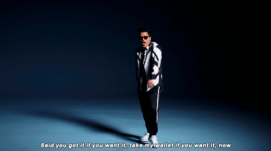 ruinedchildhood:  get you a man like Bruno Mars