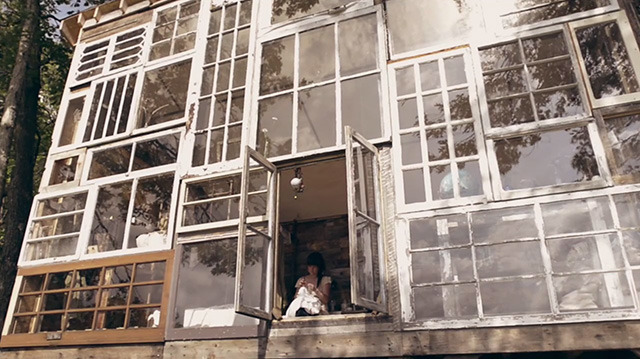 who-:  A Couple Leaves their Jobs to Build a House of Windows in the Mountains of