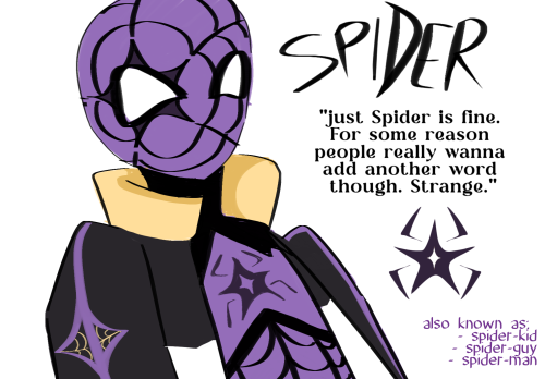 INTRODUCING MY OCS // SPIDER!!!