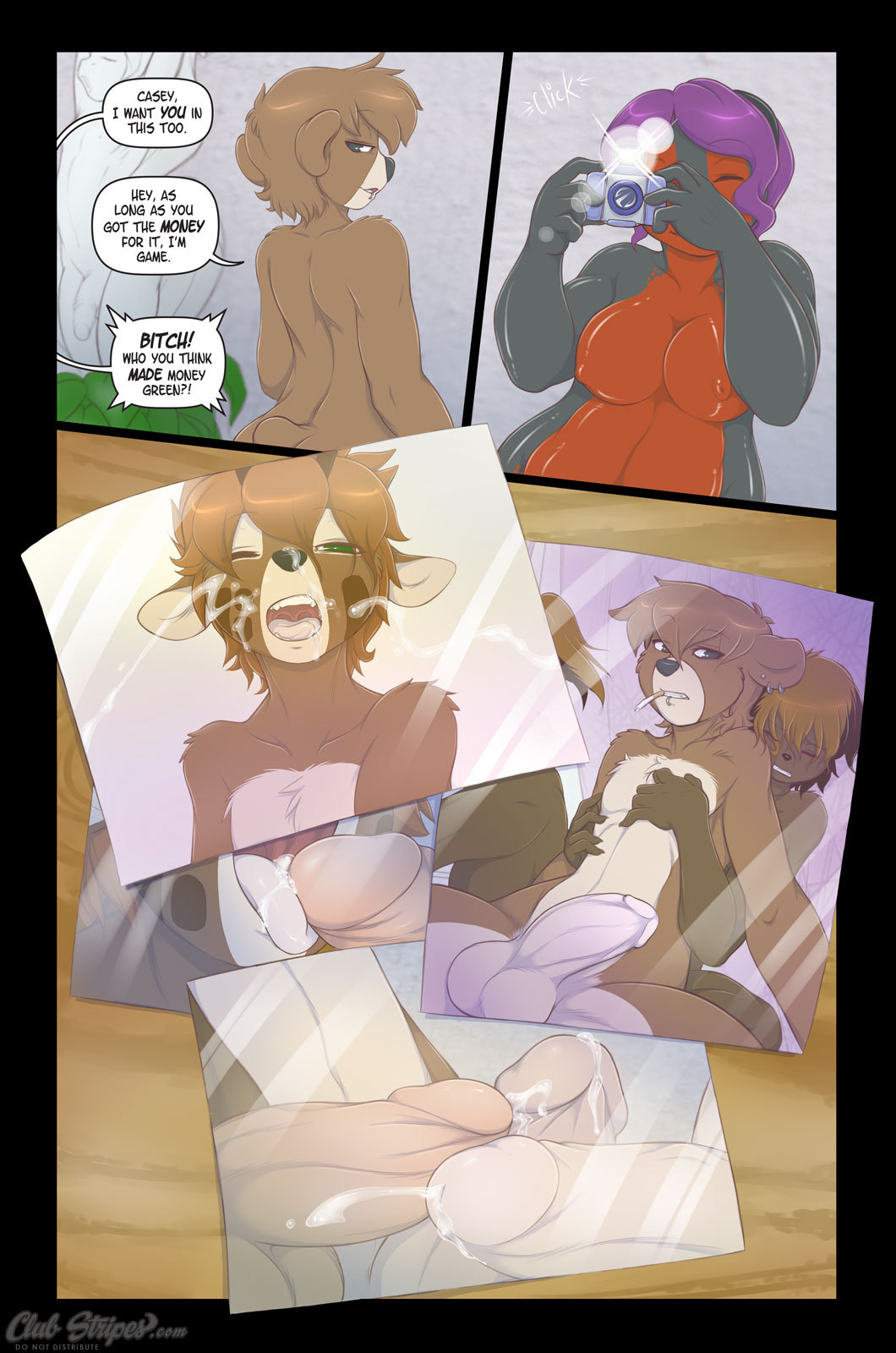 lookanotherweirdpornblog: Show Me Your Moves by GuNMouTH (1/3) A fantastic comic