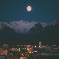 jakeelko:  Downtown Anchorage MoonLimited prints available at jakeelko.bigcartel.com if interested. 