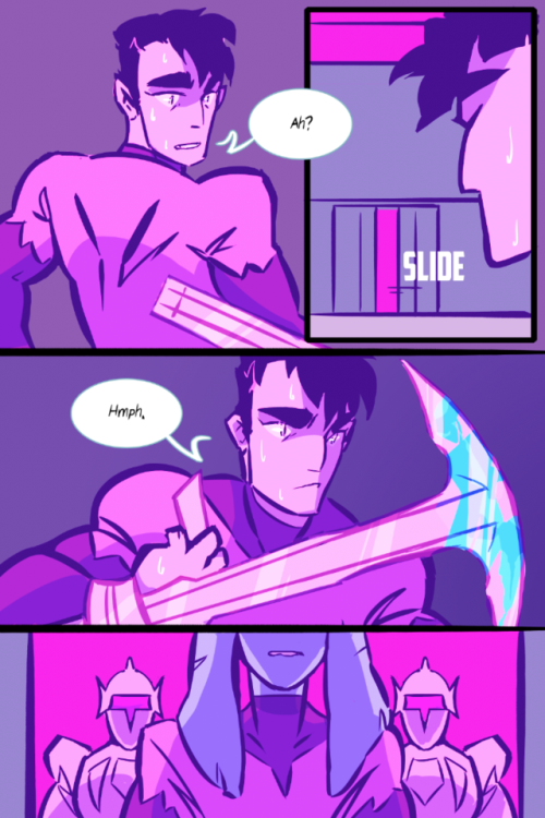 ‘Champion’ a Voltron fancomic about Shiro’s time as a gladiator. The lost year.Part 1 - Next