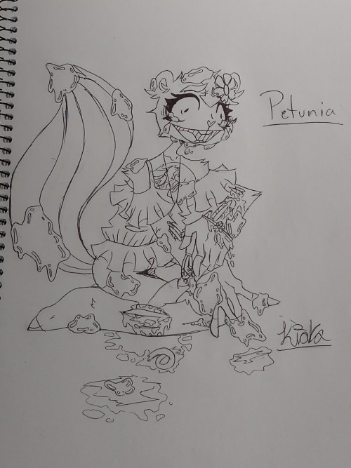 Hola!!, Quiero Mostrarles Este Dibujo En Proceso De Petunia De Happy Tree Friends, Pronto También En