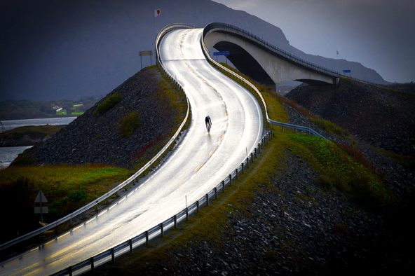 cadenced:  Piotr Trybalski’s photos of riding in Norway which won the Creative