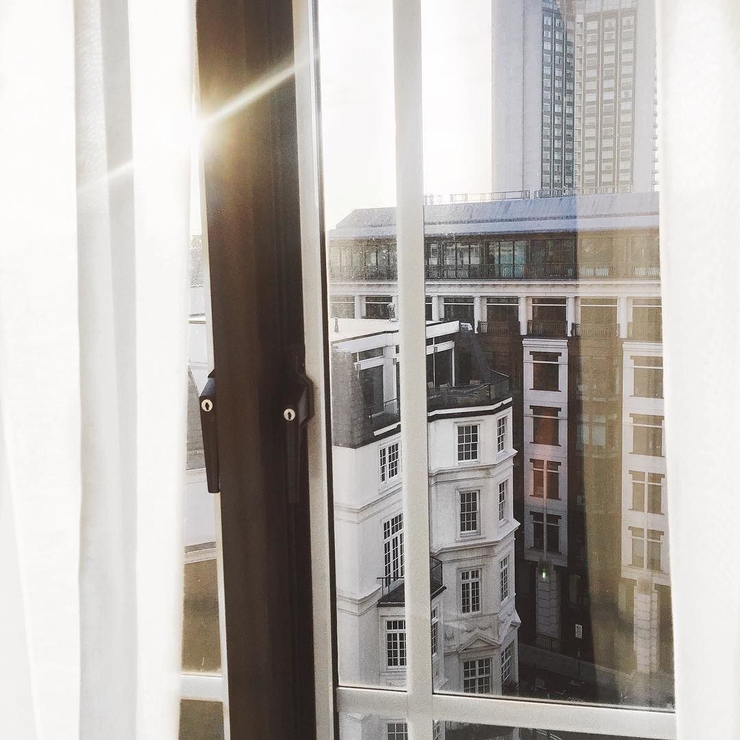 Happy Valentine&rsquo;s Day from the 7th floor  #London #TheDorchester #ValentinesDay