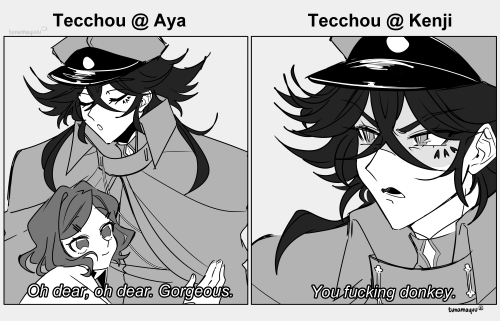 tunamayuu:bsd 99 meme bcs tecchou in this chapter </3alternatively: Bring his boyfriend back