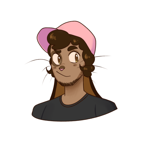 bunnyangelart:Don’t mind me practicing drawing furries and men by creating a bunny-human hybrid. His