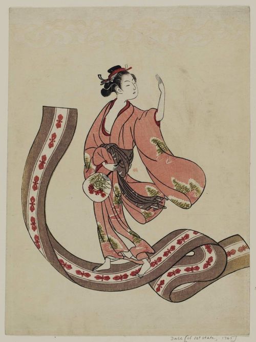 Flying Beauties of Suzuki HarunobuSuzuki Harunobu (c. 1725–1770) was an innovator who exerted great 