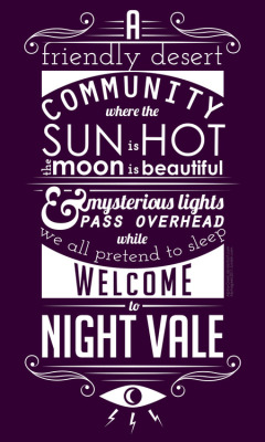 mourilyon:  Just a bunch of Night Vale quotes.