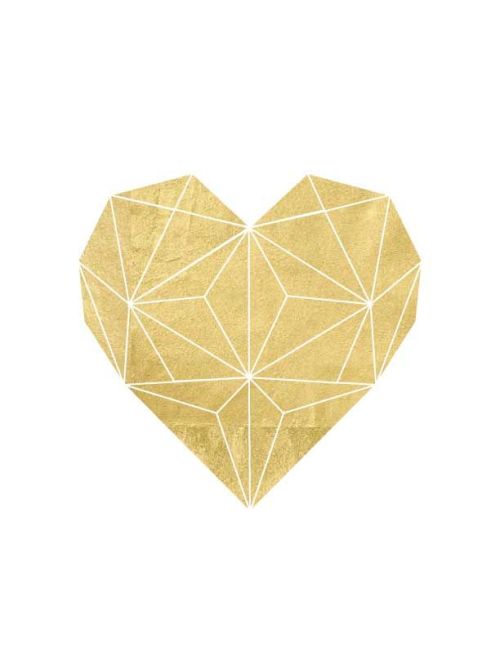 Gold is basically my biggest obsession right now, so I almost died when I came across this gold foil