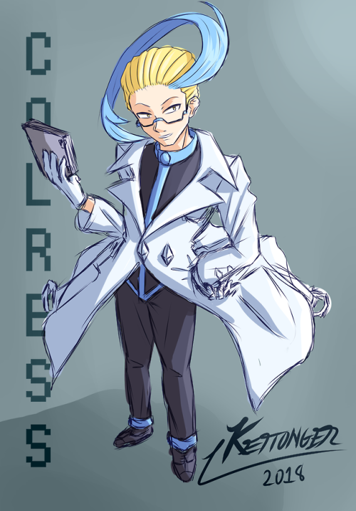 Made a quick sketch of Colress from Pokemon Black and White 2!Deviantart: www.deviantart.com