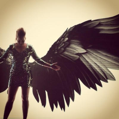 I could fly. #giantwings #mediamanaged #soshiny #ilovemyjob #epicrock