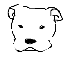 cicidraws: god i love how pitbulls are like  