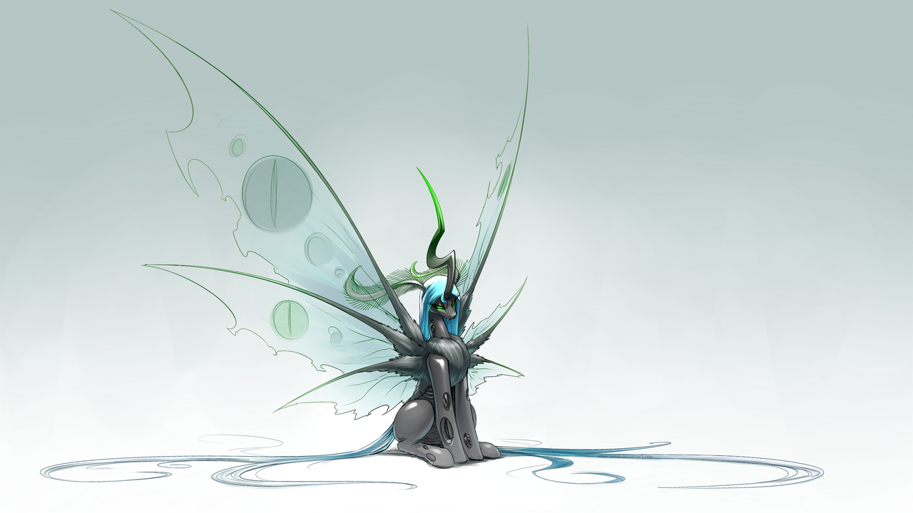 underpable: Grand Moth Chrysalis Or should she have other name now? Like… Imago?