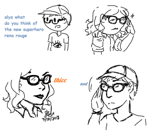 alazic02: Some dumb chats with @megatraven (pt 2)Artwork ©: alazic02 | buy 