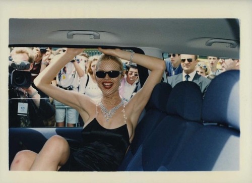 Eva Herzigova by Helmut Newton, Cannes 1996. — #concordemag #evaherzigova #helmutnewton #cannesfilmf