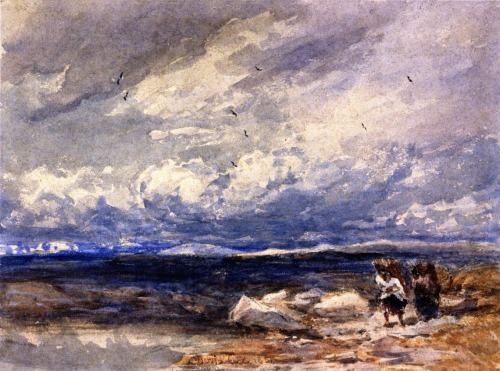 On Carrington Moss, Cheshire, 1851, David Cox