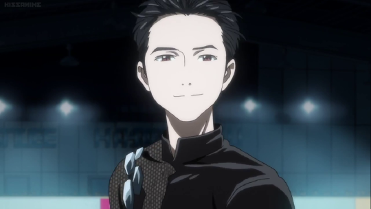 yuri-on-ice-ice-baby:  Kubo: “yeah I wanted to draw Yuuri very plainly and not super handsome or anything”Also Kubo: “lmao bitch you thought” 