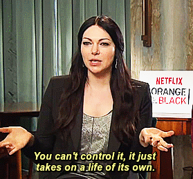 lauraslittlespoon:  If you meet your character (Alex Vause), what would you say to