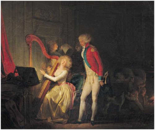 The improvised concert, or The price of harmony by Louis Leopold Boilly, 1790